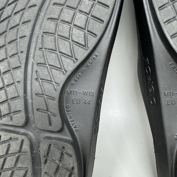 OOFOS OOahh Sport Flex Slide Recovery Sandals Black Mens Sz 11/ Women’s Sz 13 - Picture 8 of 8